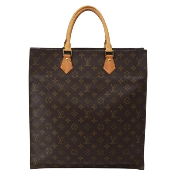 LOUIS VUITTON Monogram Sac Plat Hand Bag M51140 LV Auth 142750 - Picture 3 of 16